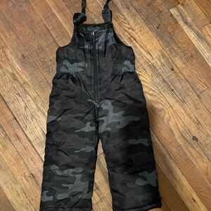 Carter's Black Camouflage Snowpants